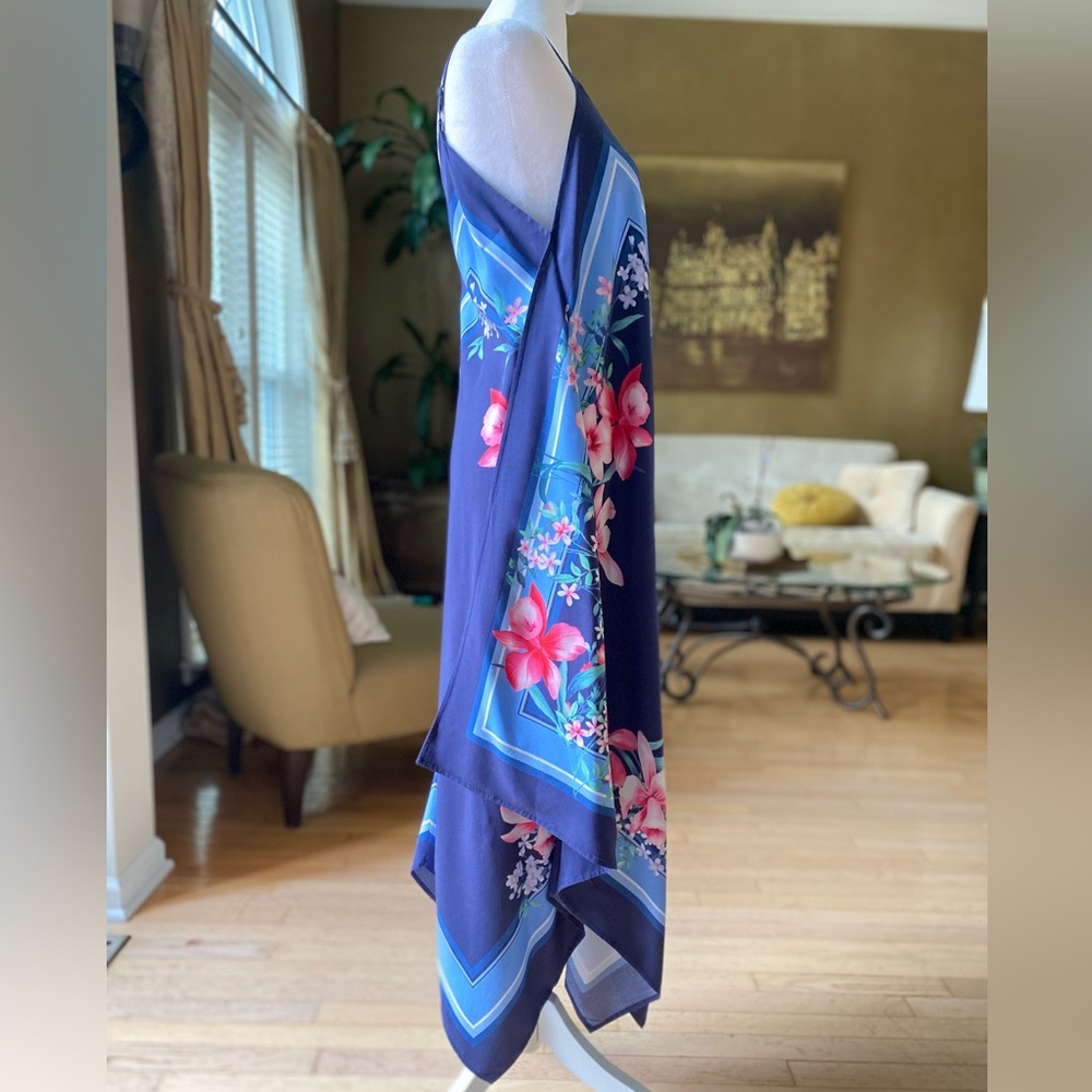 Tommy Bahama Bellisima Blossoms Handkerchief Sundress size S/M - Picture 7 of 16